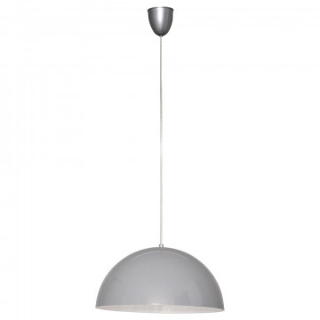 Подвесной светильник Nowodvorski Hemisphere 5074, 1xE27x100W, серый, серый с белым, металл - миниатюра 1
