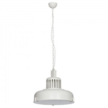 Подвесной светильник Nowodvorski Industrial 5532, 3xE27x60W, белый, металл, металл со стеклом, стекло