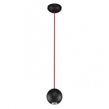Подвесной светильник Nowodvorski Bubble 6146, 1xGU10x35W, красный, черный, металл - миниатюра 1