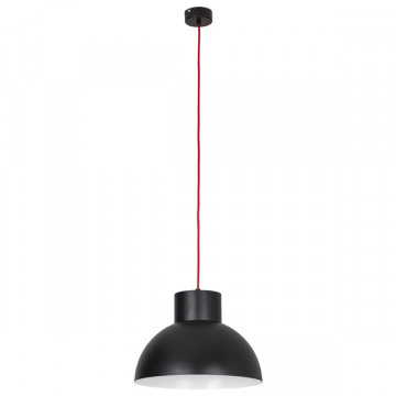 Подвесной светильник Nowodvorski Works 6507, 1xE27x60W, красный, черный, металл - миниатюра 2
