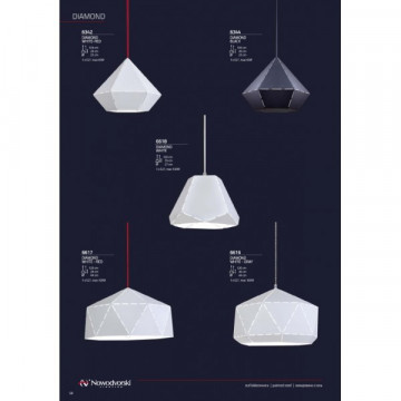 Подвесной светильник Nowodvorski Diamond 6618, 1xE27x100W - миниатюра 2