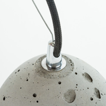 Подвесной светильник Nowodvorski Lava 6854, 1xGU10x35W, сталь, серый, металл, бетон - миниатюра 4