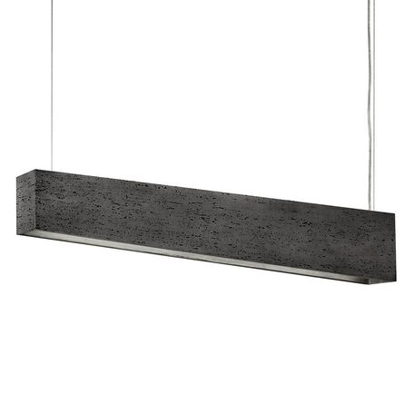 Подвесной светильник Nowodvorski Stone Travertine 7014, 1xG5T5x39W, сталь, серый, пластик