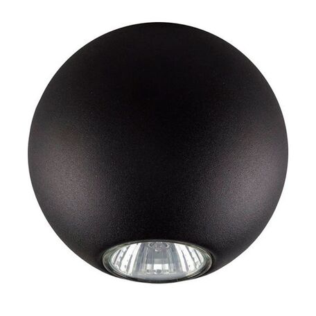 Потолочный светильник Nowodvorski Bubble 6030, 1xGU10x35W, черный, металл - миниатюра 1
