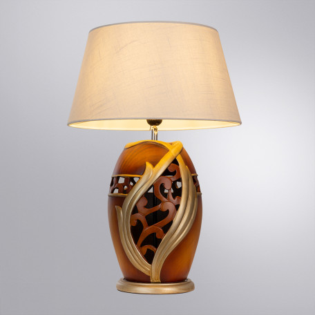 Настольная лампа Arte Lamp Ruby A4064LT-1BR, 1xE27x40W - миниатюра 2