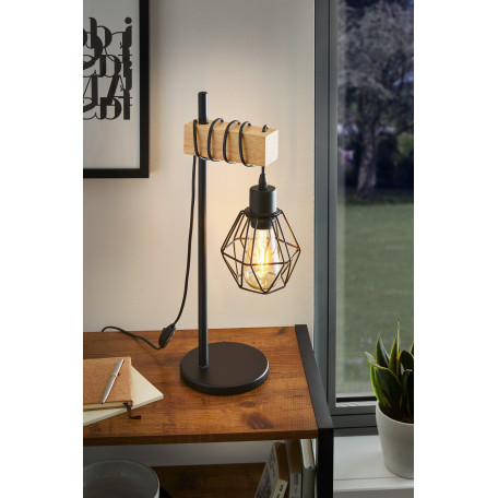 Настольная лампа Eglo Townshend 5 43136, 1xE27x60W - миниатюра 2