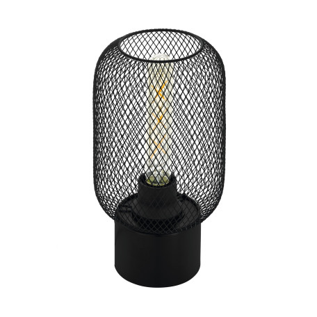 Настольная лампа Eglo Trend & Vintage Loft Wrington 43096, 1xE27x60W, черный, металл - миниатюра 1