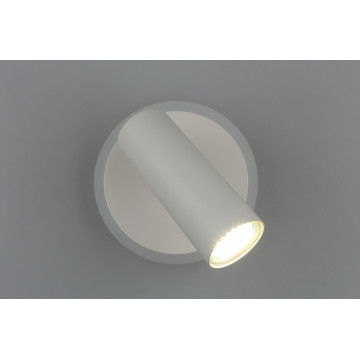 Настенный светильник с регулировкой направления света Aployt Stenia APL.005.01.02, 1xGU10x4,5W + 7W + LED 7W CRIв зависимости от используемых лампочек - миниатюра 5