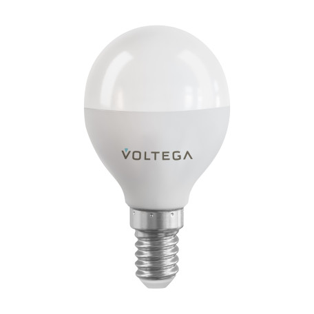 Светодиодная лампа Voltega 2428 шар малый E14 5W, 2700K - миниатюра 1