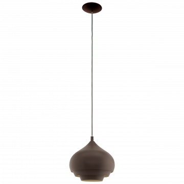 Подвесной светильник Eglo Camborne 96884, 1xE27x60W, коричневый, металл