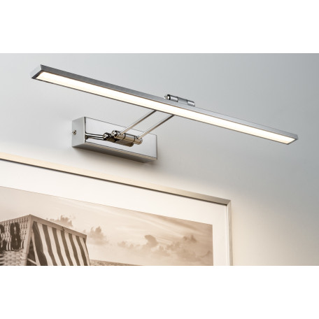 Настенный светодиодный светильник для подсветки картин Paulmann Galeria LED Beam thirty 99888, LED 5W, хром, металл - миниатюра 3