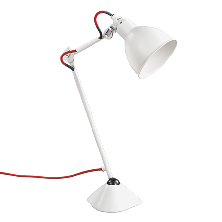 Настольная лампа Lightstar Loft 765916, 1xE14x40W, белый с черным, белый с красным, белый, металл