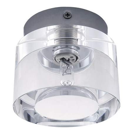 Потолочный светильник Lightstar Tubo 160104, 1xG9x40W, хром, прозрачный, металл, стекло - миниатюра 1