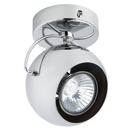 Потолочный светильник с регулировкой направления света Lightstar Fabi 110544, 1xGU10x50W, хром, металл
