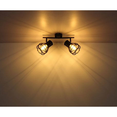 Потолочный светильник с регулировкой направления света Globo Clastra 15388-2, 2xE27x40W - миниатюра 6
