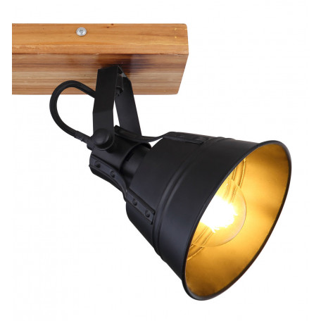 Потолочный светильник с регулировкой направления света Globo Günther 15466S-2, 2xE27x60W - миниатюра 5