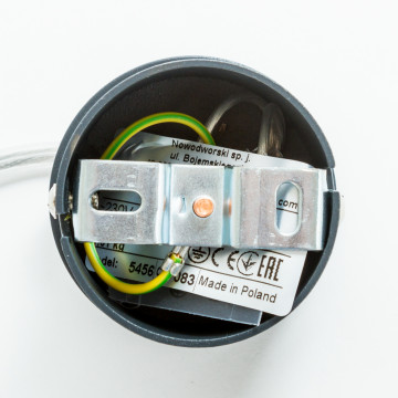 Подвесной светильник Nowodvorski Eye L 5456, 1xGU10x35W, серый, металл - миниатюра 3