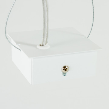 Подвесной светильник Nowodvorski Bryce 5674, 1xGU10x35W, белый, металл, металл со стеклом, стекло - миниатюра 4