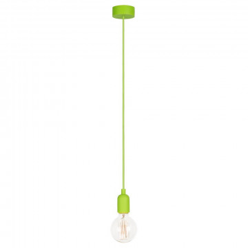 Подвесной светильник Nowodvorski Silicone 6405, 1xE27x60W, зеленый, пластик