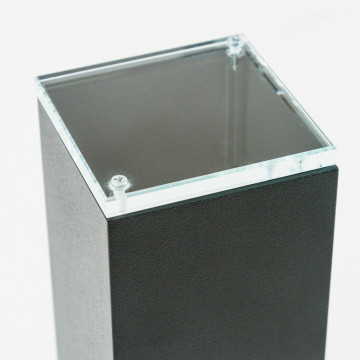 Потолочный светильник Nowodvorski Bryce 5708, 1xGU10x35W, серый, металл со стеклом, стекло - миниатюра 4