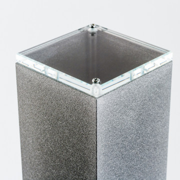 Потолочный светильник Nowodvorski Bryce 5720, 1xGU10x35W, серый, металл со стеклом, стекло - миниатюра 4