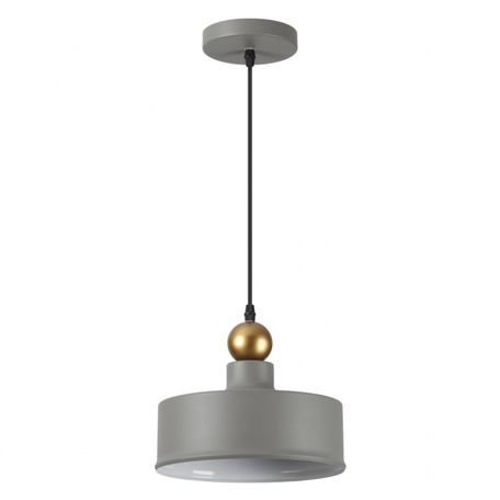 Подвесной светильник Odeon Light Pendant Bolli 4089/1, 1xE27x40W, серый, металл