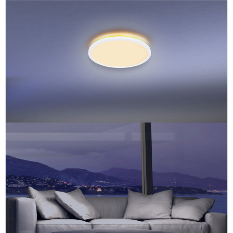 Потолочный светодиодный светильник Globo Sapana 41562-18W, IP44, LED 18W 3000K 1600lm - миниатюра 9