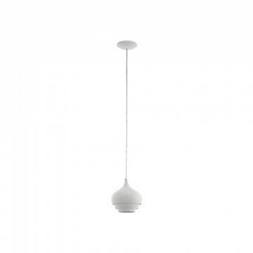Подвесной светильник Eglo Camborne 97212, 1xE27x60W, белый, металл - миниатюра 1