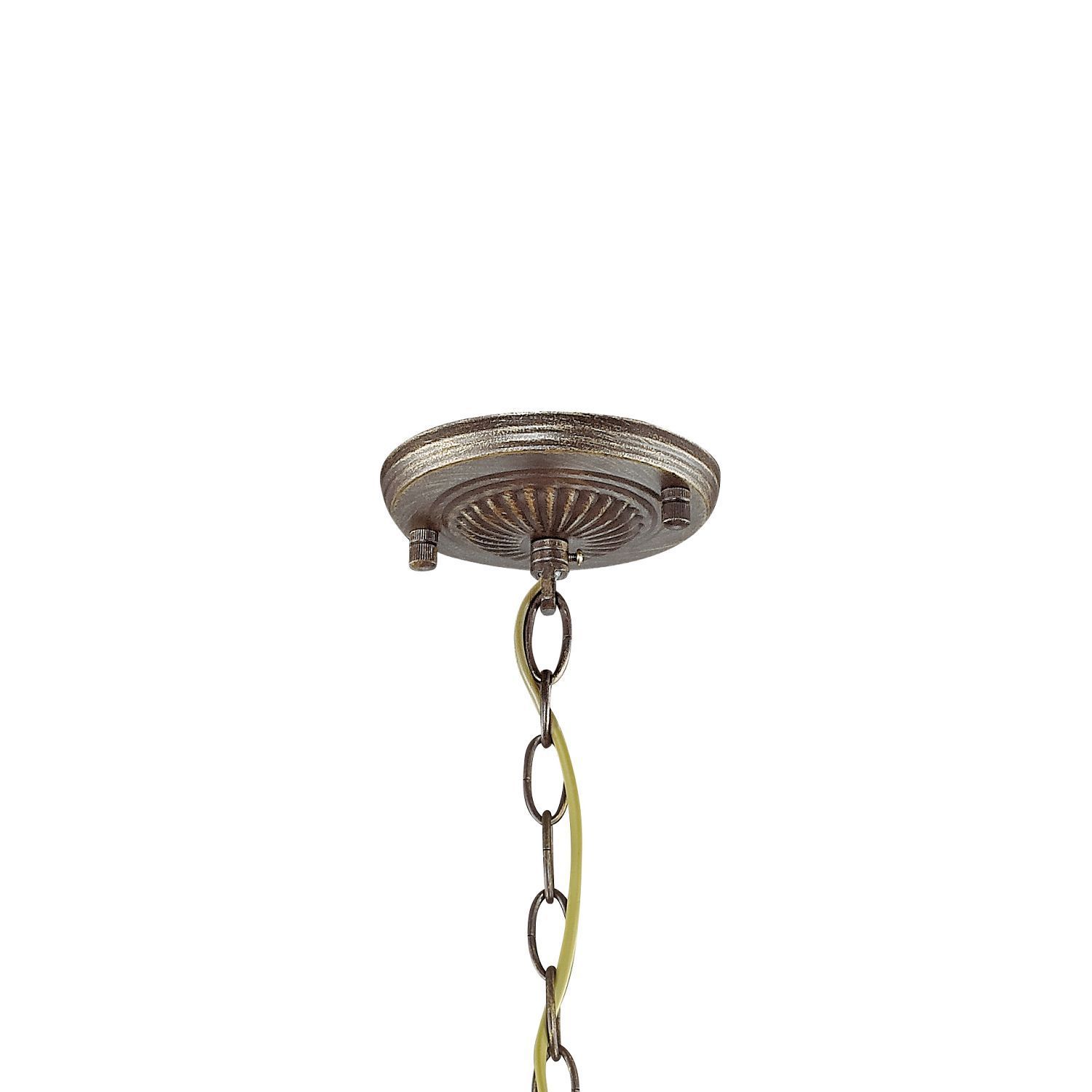 Подвесной светильник Favourite Bazar 1624-1P, 1xE27x60W, коричневый с золотой патиной, коньячный, металл, металл с хрусталем - фото 2