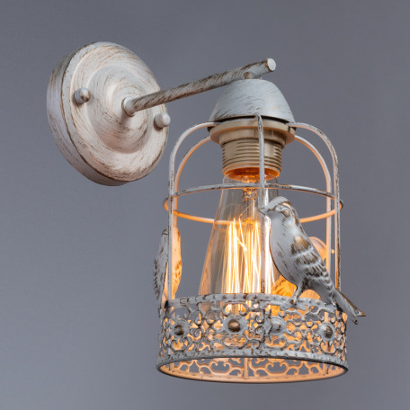 Бра Arte Lamp Cincia A5090AP-1WG, 1xE27x40W - миниатюра 5