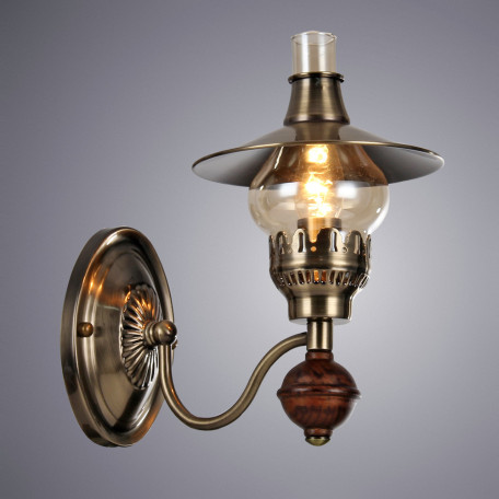 Бра Arte Lamp Trattoria A5664AP-1AB, 1xE14x60W - миниатюра 2