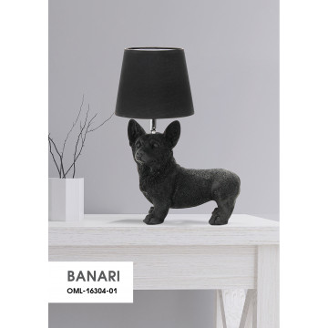 Настольная лампа Omnilux Banari OML-16304-01, 1xE27x60W - миниатюра 10
