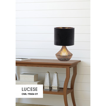 Настольная лампа Omnilux Lucese OML-19604-01, 1xE14x40W - миниатюра 6