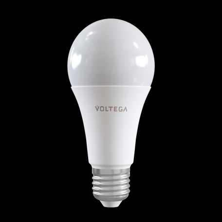 Светодиодная лампа Voltega Simple 7156 груша E27 15W, 2800K (теплый) CRI80 170-265V, гарантия 2 года - миниатюра 3