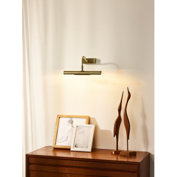 Настенный светильник для подсветки картин Lucide Ferrady 16225/02/03, 2xG9x28W, бронза, металл - миниатюра 2