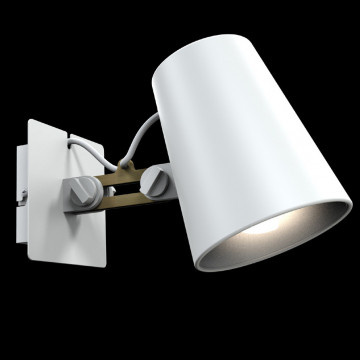 Настенный светильник с регулировкой направления света Mantra Looker 3772, 1xE27x20W - миниатюра 2