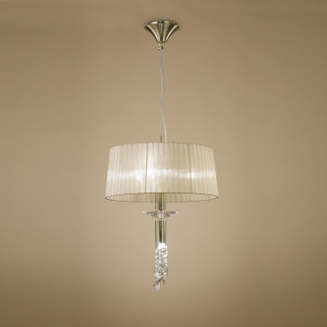 Подвесной светильник Mantra Tiffany 3878, 3xE27x20W + 1xG9x5W - миниатюра 2