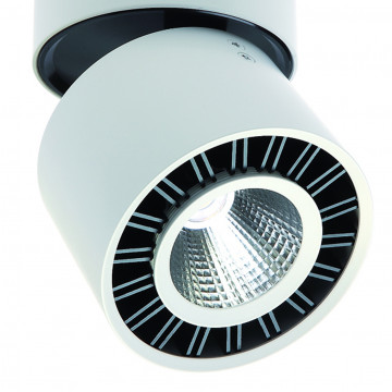 Потолочный светодиодный светильник с регулировкой направления света Mantra Columbretes C0085, LED 12W 3000K 1040lm - миниатюра 2