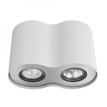 Потолочный светильник Arte Lamp Instyle Falcon A5633PL-2WH, 2xGU10x50W, белый, металл