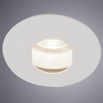 Встраиваемый светильник Arte Lamp Instyle Accento A3219PL-1WH, 1xGU10x50W, белый, металл