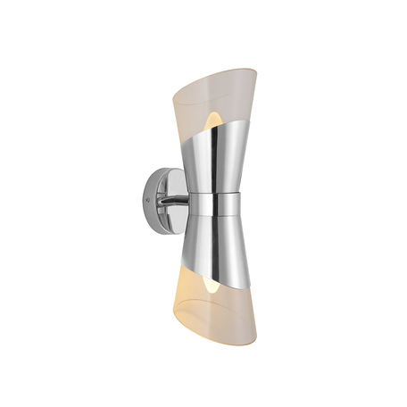 Настенный светильник Newport 3530 3532/A nickel (М0062942), 2xE14x60W - миниатюра 1