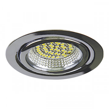 Мебельный светодиодный светильник для встраиваемого или накладного монтажа Lightstar MobiLED 003334, LED 3,5W 4000K 270lm, хром, металл - фото 2