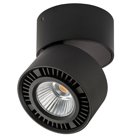 Светодиодный светильник с регулировкой направления света Lightstar Forte Muro 214817, LED 15W 4000K 1400lm, черный, металл
