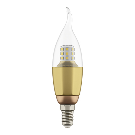 Светодиодная лампа Lightstar 940622 свеча на ветру E14 7W, 3000K (теплый) 220V, гарантия 1 год - миниатюра 1