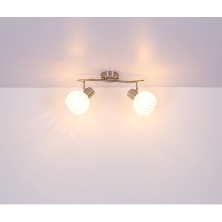Потолочный светильник с регулировкой направления света Globo Willy 54025-2, 2xE27x40W - миниатюра 7
