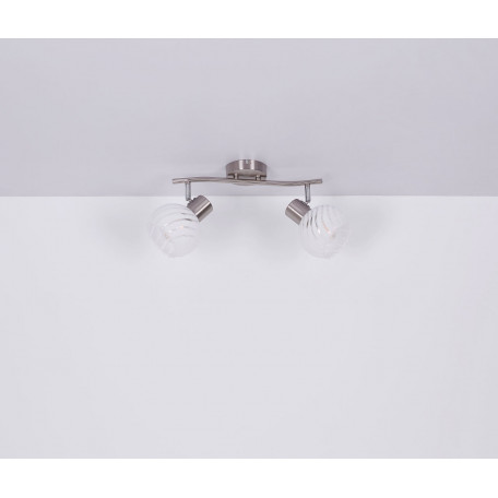 Потолочный светильник с регулировкой направления света Globo Willy 54025-2, 2xE27x40W - миниатюра 8