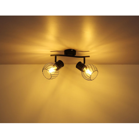 Потолочный светильник с регулировкой направления света Globo Beverone 54054-2, 2xE27x40W - миниатюра 6