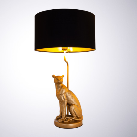 Настольная лампа Arte Lamp Ginan A4013LT-1GO, 1xE27x40W - миниатюра 2