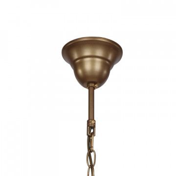 Подвесной светильник Favourite Fes 1382-1P, 1xE14x40W, коричневый, коньячный, металл, металл с хрусталем - миниатюра 3