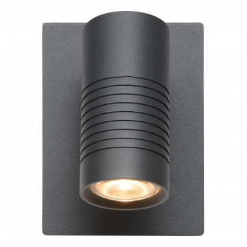 Настенный светодиодный светильник Lucide Bran 27817/07/29, IP54, LED 7W 2700K 345lm CRI80 - миниатюра 3